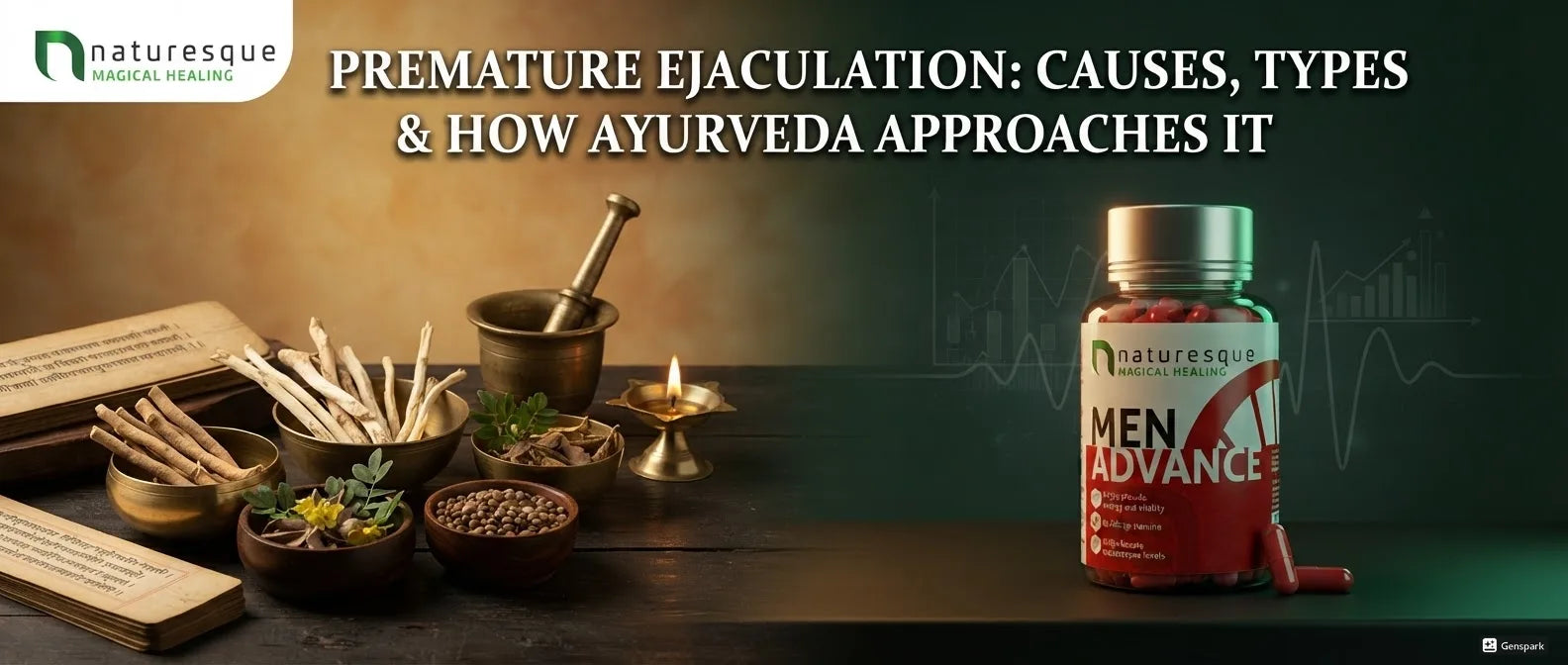 Premature Ejaculation: Causes, Types & How Ayurveda Approaches It at the Root