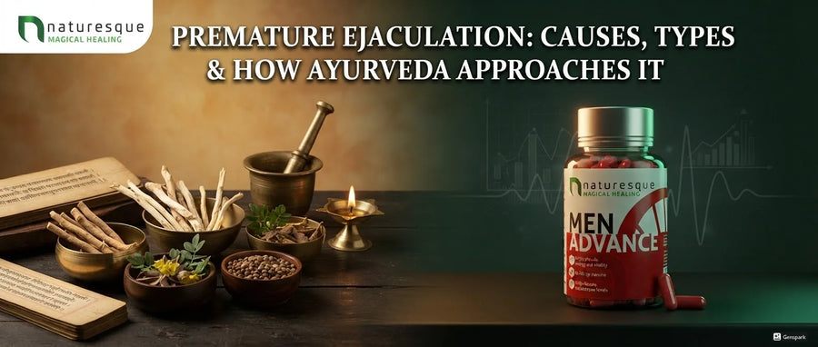 Premature Ejaculation: Causes, Types & How Ayurveda Approaches It at the Root