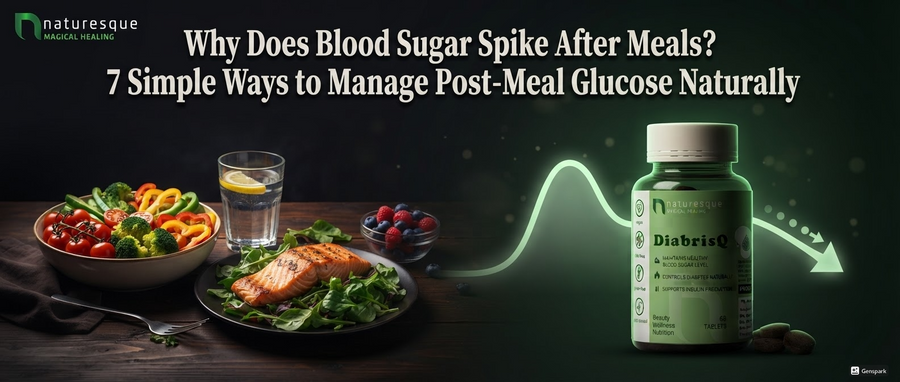 Why Does Blood Sugar Spike After Meals? 7 Simple Ways to Manage Post-Meal Glucose Naturally