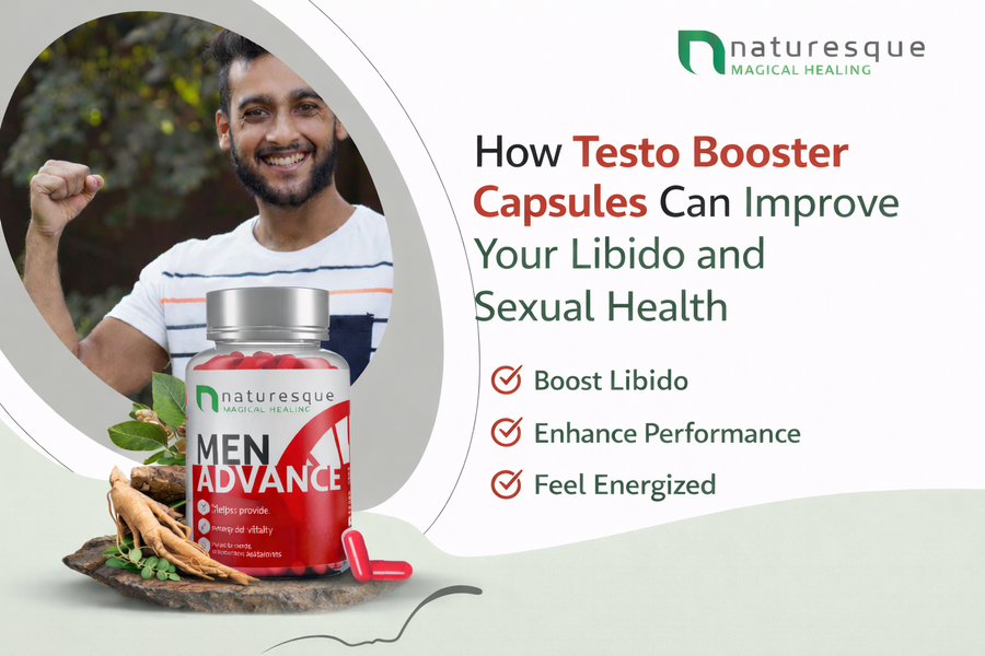 How Testo Booster Capsules Can Improve Your Libido and Sexual Health