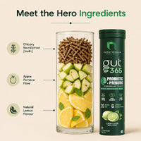 GUT365 Probiotic + Prebiotic Effervescent Tablets