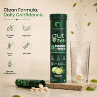 GUT365 Probiotic + Prebiotic Effervescent Tablets