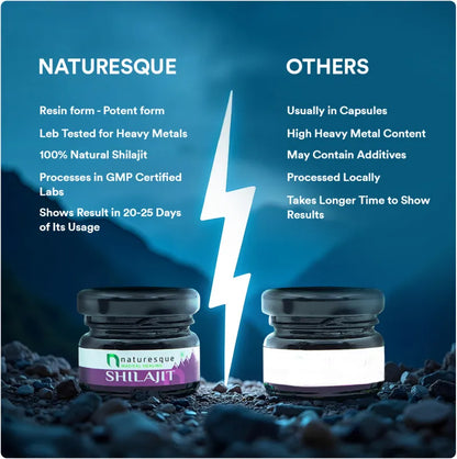 Naturesque Pure Himalayan Shilajit Resin