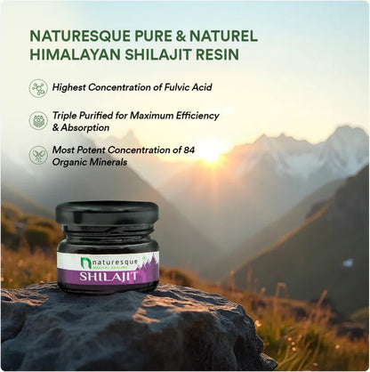 Naturesque Pure Himalayan Shilajit Resin