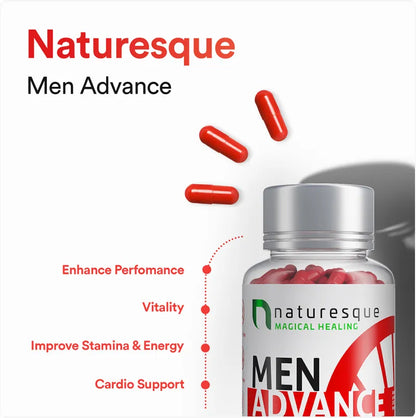 Naturesque Men Advance- Ayurvedic T-Booster for Men-30 Capsules